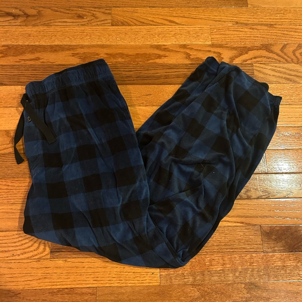George Navy and Black Checkered PJ Pants